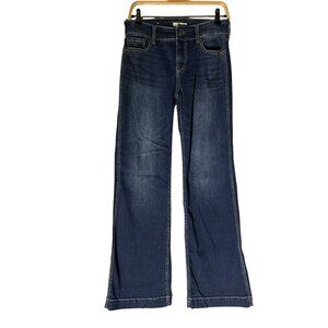 Shyanne Tess Mid Rise Trouser Performance Stretch Jeans Size 28W X 34L